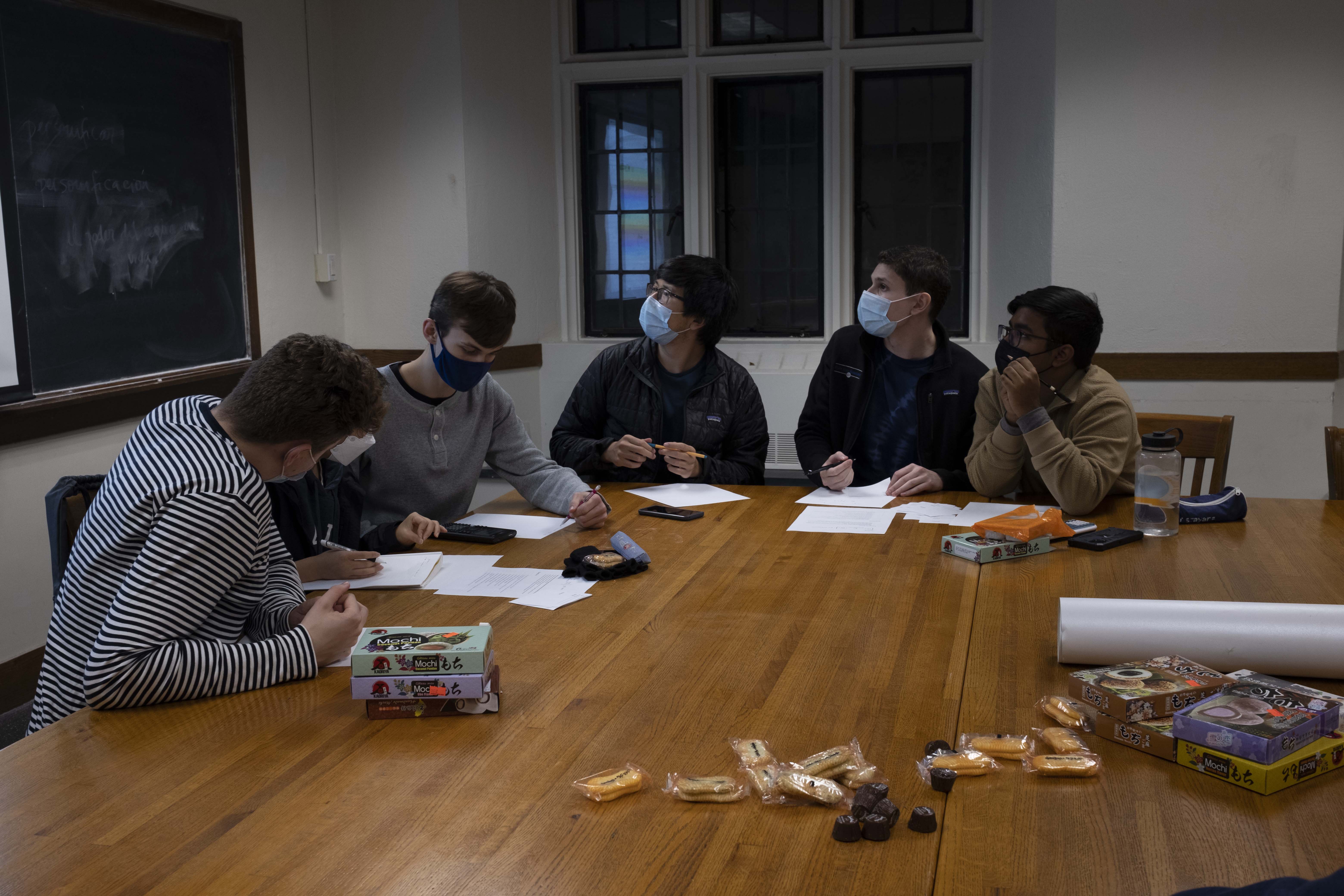 Aranyo Ray study session at Yale University